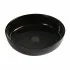 Lavabo da appoggio tondo 38,5 cm nero lucido in ceramica  Zelos