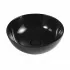 Piletta click clack con tappo nero lucido in ceramica senza troppopieno 