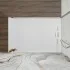 Piatto doccia 80x120 bianco pietra in resina riducibile con canalina Argo
