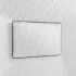 Piatto doccia 80x90 cm bianco effetto pietra in resina riducibile Agorà