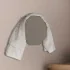 Scaldasalviette elettrico Nazca 29,5 cm resina moro in ceramica 70W 