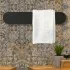 Scaldasalviette elettrico Ness 63 cm asfalto opaco 50W in ceramica 