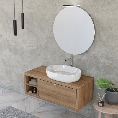 Mobile bagno sospeso 110 cm...