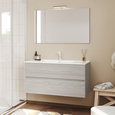 Mobile bagno sospeso rovere...