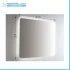 Specchio retroilluminato LED 80x70 installazione reversibile e angoli tondi 