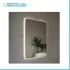 Specchio reversibile 100x70 illuminazione perimetrale LED e spessore 4 mm
