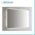 Specchiera retroilluminata LED 100x70 reversibile sabbiatura perimetrale 1 cm