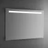 Specchiera da parete 100x70 con fascia LED e illuminazione interna 