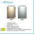 Specchiera LED 100x70 con punti superiori sabbiati e illuminazione perimetrale