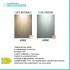 Specchiera LED 75 cm con illuminazione perimetrale interna e telaio nero