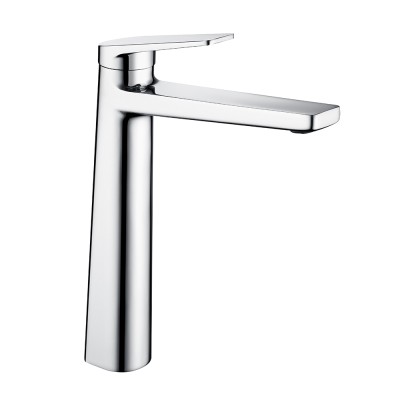 Miscelatore lavabo nero opaco in ottone serie Paco