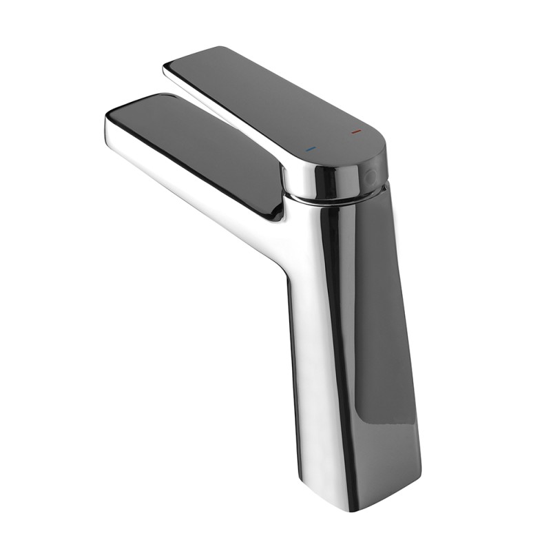 Rubinetto Bidet Storm Cromo - Miscelatore Monocomando In Ottone Per Bagno Moderno - Foto 4