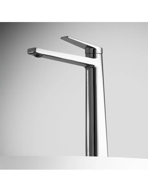Miscelatore Lavabo In Ottone Cromo - Thano - Foto 12