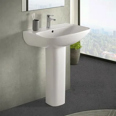 Lavabo con colonna 60 cm...