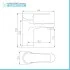 Set miscelatori lavabo bidet e doccia incasso cromato lucido Juliette
