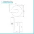 Set miscelatori lavabo bidet e doccia incasso cromato lucido Juliette