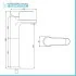 Set miscelatori lavabo alto bidet e doccia incasso con deviatore Juliette