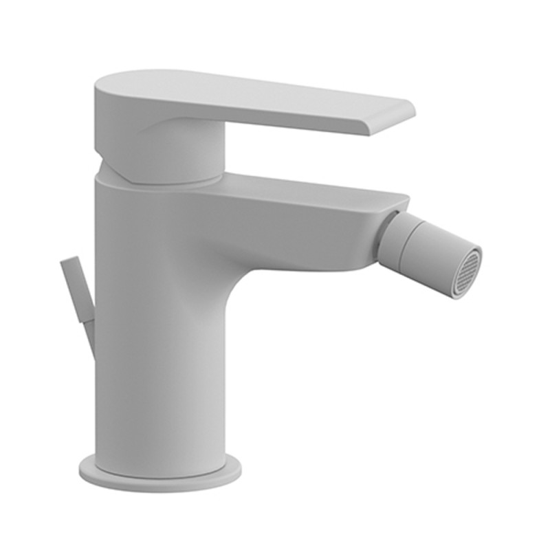 Miscelatore bidet bianco opaco Mariani serie Artic scarico incluso