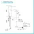 Set miscelatori lavabo bidet e doccia incasso cromato Mariani Artic 