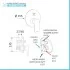 Set miscelatori lavabo bidet e doccia incasso cromato Mariani Artic 
