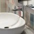 Miscelatore lavabo alto cromato completo di piletta click clack Zoe 
