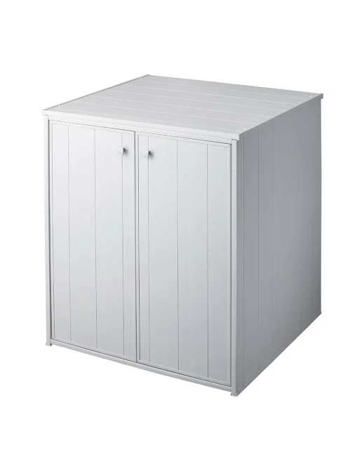 Odot Copri Lavatrice E Asciugatrice Impermeabile Per Esterni – Tessuto Oxford Con Rivestimento Argento, Antipolvere E Anti UV, Apertura Frontale Con Cerniera, Blu, Taglia S/M/L