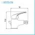 Set rubinetti lavabo bidet e doccia incasso con scarico automatico Kant