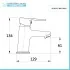 Set miscelatori lavabo e bidet cromati con piletta automatica Prima