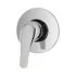 Set rubinetti lavabo bidet e doccia incasso con scarico automatico Kant