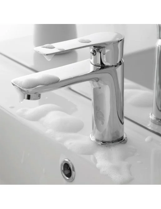 Rubinetto Combinato In Ottone Cromato Per Lavatrice – Attacco 1/2 A 3/4 Con Filtro Integrato