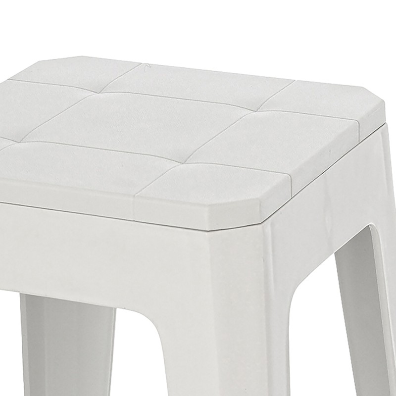 Sgabello Da Bagno Inbagno - Bianco, Antiscivolo, Multiuso Per Casa E Doccia - Foto 10