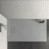 Piatto doccia 80x150 in resina grigio effetto pietra riducibile Agorà