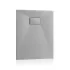 Piatto doccia 70x140 in resina grigio effetto pietra riducibile Agorà