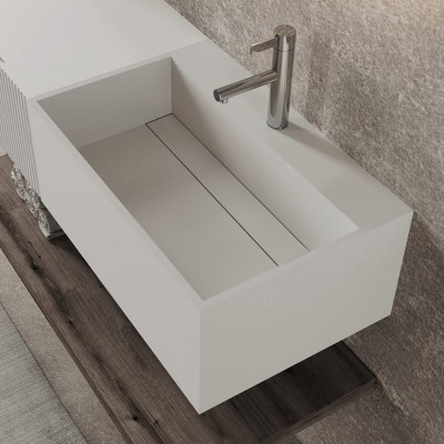 Lavabo bagno sospeso 60 cm...