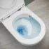 Wc filomuro con scarico a vortice e copriwc soft-close Tao