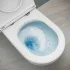 Wc sospeso con scarico a vortice e copriwc soft-close Tao