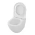 Wc sospeso con scarico a vortice e copriwc soft-close Tao