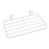 Stendibiancheria universale per termoarredo in acciaio bianco 51x28