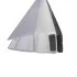 Guarnizione magnetica trasparente 200 cm per nicchia doccia 5-6 mm
