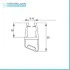 Kit guarnizioni magnetiche trasparenti 200 cm per box doccia 5-6 mm