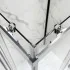 Set 2 ruote superiori universali in ABS per box doccia scorrevole 