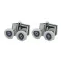 Set 2 ruote inferiori universali in acciaio per box doccia scorrevole 
