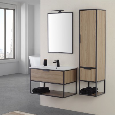 Mobile bagno sospeso 80 cm...