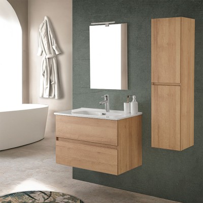 Mobile bagno sospeso 80 cm...