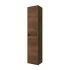 Colonna bagno sospesa 140 cm noce maya ripiani regolabili Gaya
