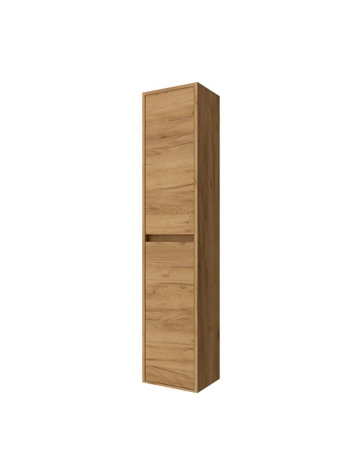 FIONESO Armadietto Da Bagno Alto Bianco Con 6 Ripiani Regolabili E Cassetto, Mobile Stretto Per Piccoli Spazi, 37,6x29,9x167,9 Cm - 2