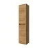 Colonna bagno sospesa 140 cm rovere africa ripiani regolabili Gaya