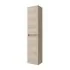 Colonna bagno sospesa 140 cm rovere bali ripiani regolabili Gaya