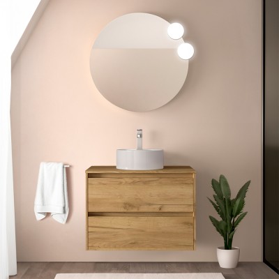 Mobile bagno sospeso 80 cm...