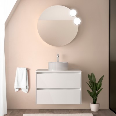 Mobile bagno sospeso 80 cm...